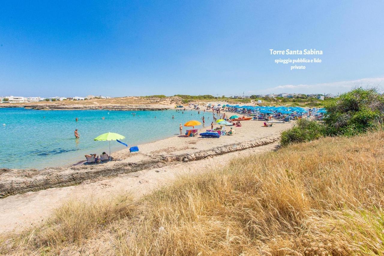 Vista Mare Pantanagianni Beach Torre Santa Sabina Bagian luar foto